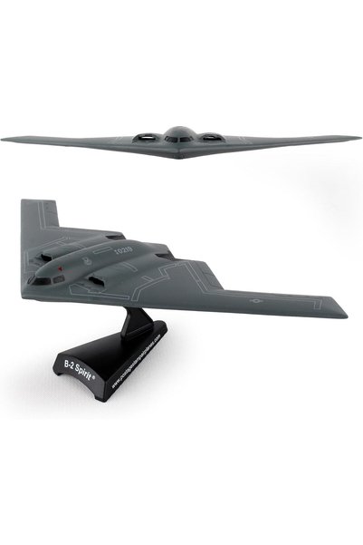 Generic Daron Worldwide Trading B-2 Spirit Vehicle (1:280 Scale), Gray, unise...