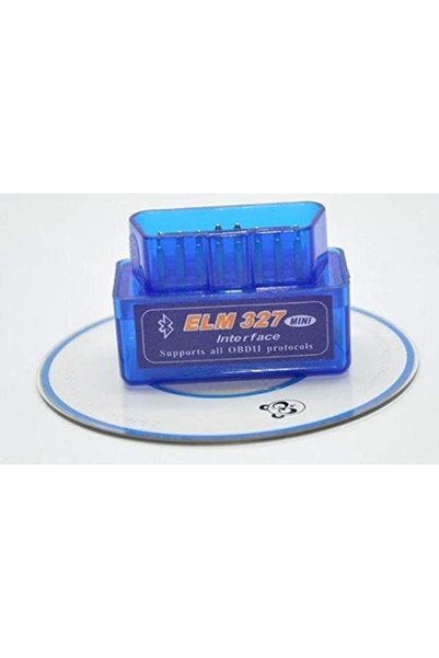 Generic جهاز تشخيص السيارات فائق الصغر ELM327 بتقنية البلوتوث، إصدار V2.1، يد...