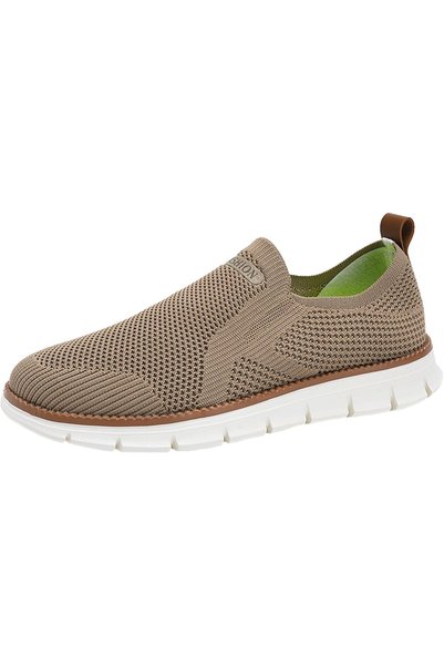 Generic Men's Slip‑On Mesh Walking Sneakers ‑ Lightweight Casual Dress Shoes