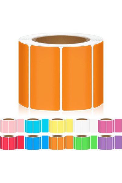 Generic 1 Rolls Rectangle Thermal Labels Self Adhesive Labels Stickers 2" x 1...