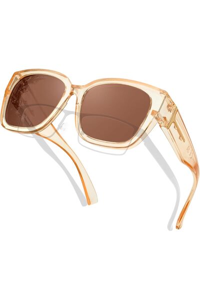 Generic Oversized Sunglasses Polarized Fit Over Glasses UV400 Sunglasses