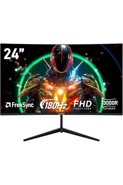Generic 24 inch Gaming monitor 180Hz FHD(1920x1080P) Curved 3000R Monitors