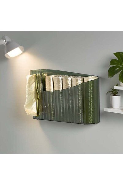 Noon East Tissue Box Cover Premium Hotel Series Clear PP Wall Mounted