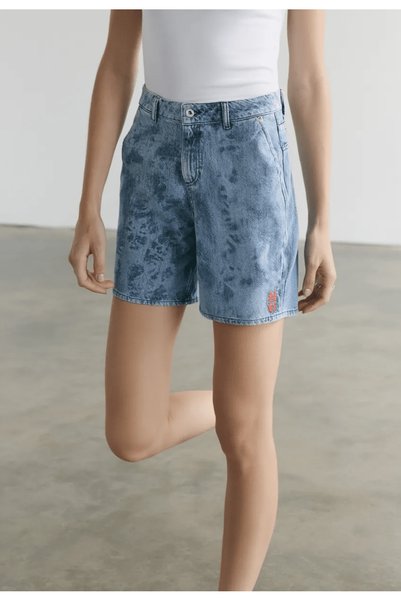 JJXX Pantaloni Scurți Sheila Blue