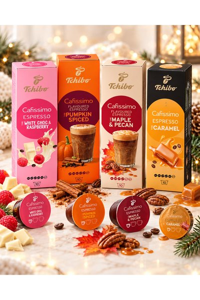 Tchibo Pachet capsule cafea Cafissimo Christmas Special Collection, 4 arome, ...
