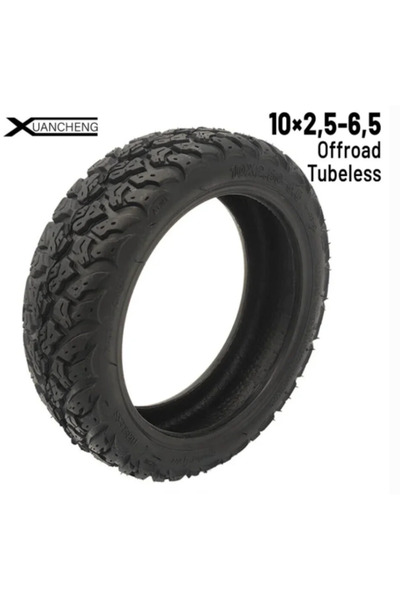 Xuancheng 10×2.5–6.5 Tubeless Offroad Tire for Electric Scooter