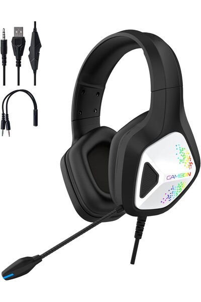Generic Infernus Static RGB Gaming Headset Supportable for PS4/PS5/XBOX ONE/P...