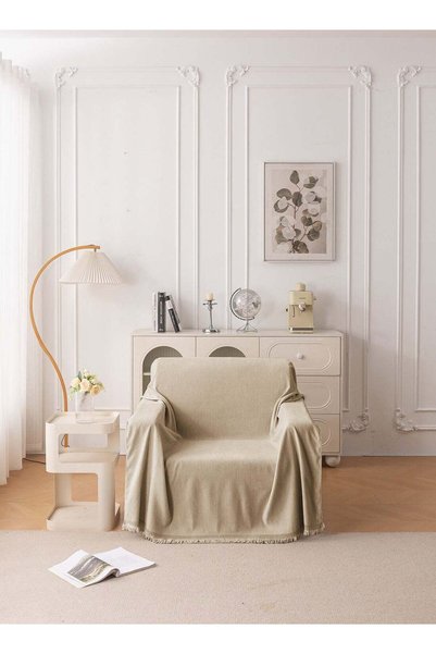 Noon East Chenille Sofa Cover, Slipcover, Universal Fit for 1 & 2 Seat