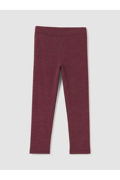 LC Waikiki Rmz Gi̇yi̇m Farkiyla Girls' Leggings with Waist Cord