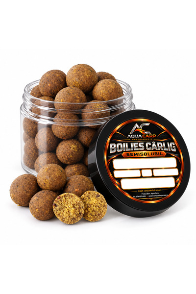 Aqua Boilies Hook LEGEND Semi-soluble 20MM Horn Tigernut 200GR