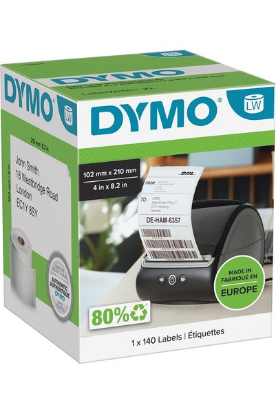Generic Authentic LabelWriter DHL Shipping Labels | 102 mm x 210 mm | Self Ad...