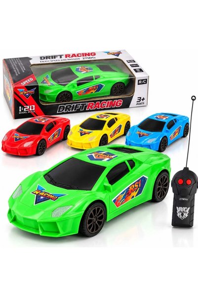 More Mașină sport cu telecomandă de 18cm, controlată radio la 27MHz, diverse ...
