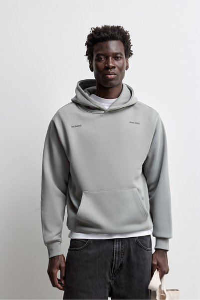 LEFTIES ERKEK Yazı baskılı sweatshirt