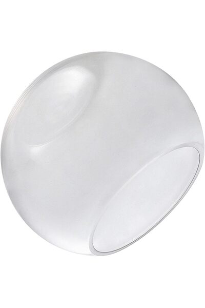 Generic Round Glass Fish Bowl Clear Portable Desktop Tank for Goldfish Hydrop...