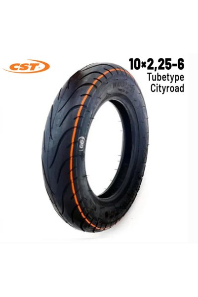 CST Anvelopă 10×2,25–6 Tubetype Cityroad pentru trotinetă electrică