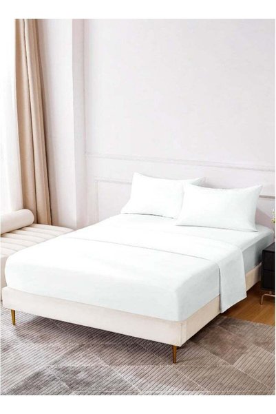 Noon East King Size 4 Pc Fitted Sheet Set | Soft Microfiber Material | Bright...