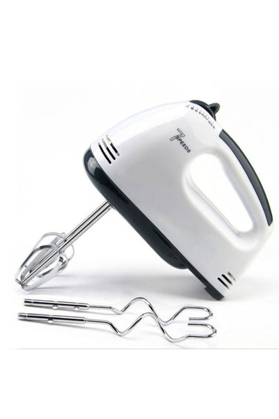 Fara brand Mixer de Mana cu 5 Trepte de Viteza, 2 Teluri si 2 Carlige pentru ...