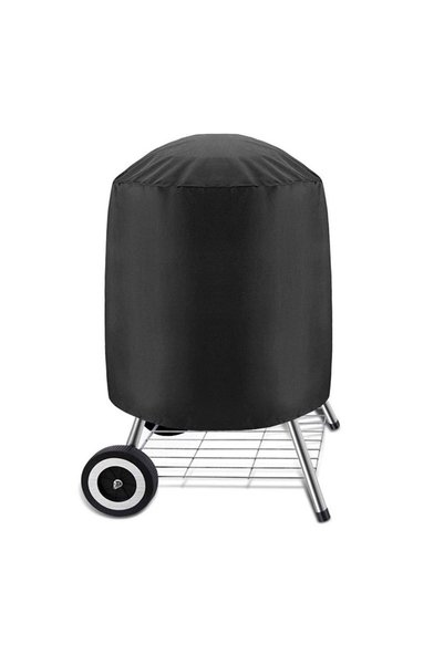 Noonedibs Husă rotundă pentru afumătoare, husă impermeabilă pentru grătar cu ...