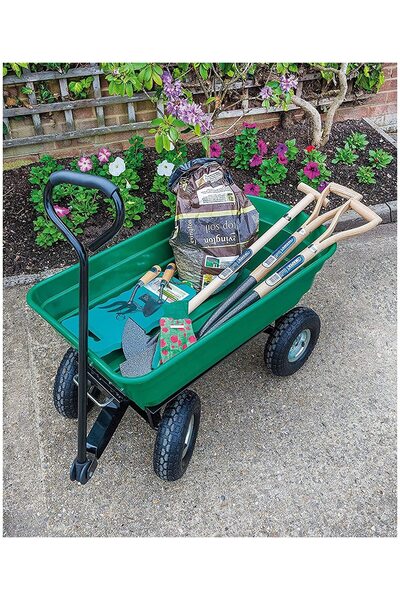 Martin Velo Sport Carucior de gradina si curte, cuva basculanta, 75 l, verde,...