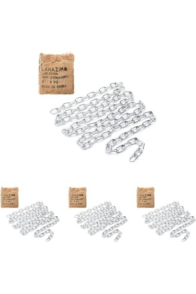 Generic Link Chain - 5mm 7.5m - Heavy Duty Welded Chain Links with Strong and...