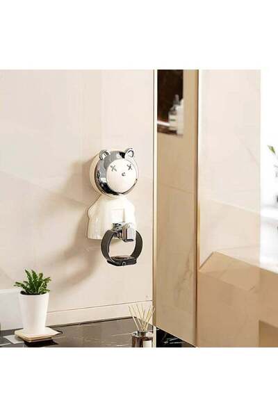 Noon East Waterproof Cute Design Adhesive Hook for Bathroom Coat, Towel, Purs...