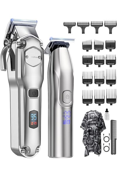 Jack & Rose Cordless Hair Clipper Trimmer Kit for Men,RFC-676