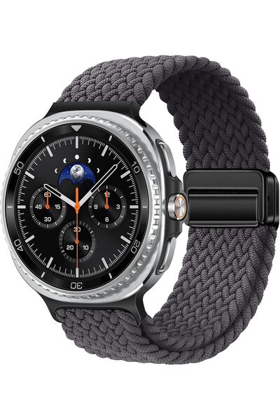 Generic Compatible with Samsung Galaxy Watch 8 Strap 44mm 40mm Magnetic Nylon...