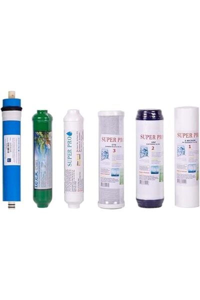Generic 6 Stage Filter Set for Domestic Water Purifier