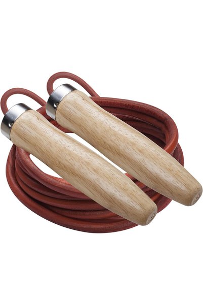 Generic Leather Ball Bearing Jump Rope