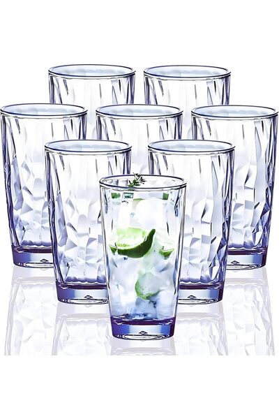 Generic 15Oz Shatterproof Tritan Drinking Glasses Unbreakable Acrylic Glasses...