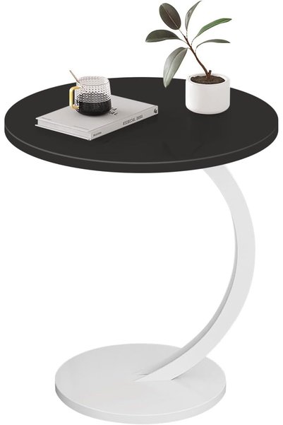 Generic End Table,Side Table for Sofa and Bed,Round Coffee Table for Couch,Be...