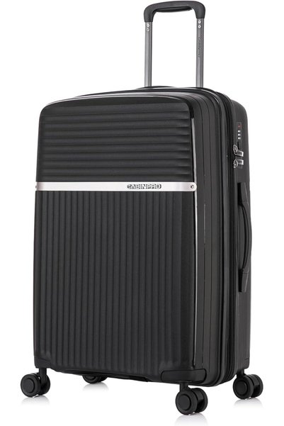 GENERAL CabinPro 24 inch Medium Checked Luggage – Expandable PP Hard Shell Su...