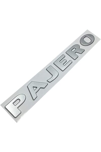 GENERAL Car Logo Compatible for Mitsubishi Pajero Letters Emblem, Steering Wh...
