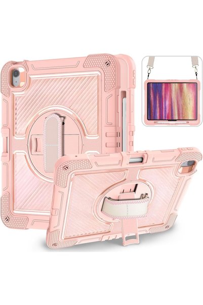 Generic Kids Case Compatible with iPad Air 13 Inch (M3) 2025,Shoulder Strap H...