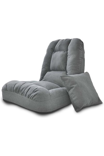 Generic Floor Chairs, Soft Floor Gaming Chair with Pillow, 5 Adjustable Posit...