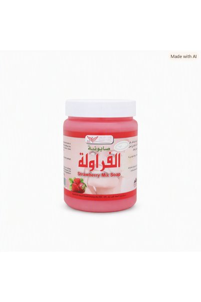 Kuwait Shop صابونيه كويت شوب بالفراوله-500جرام