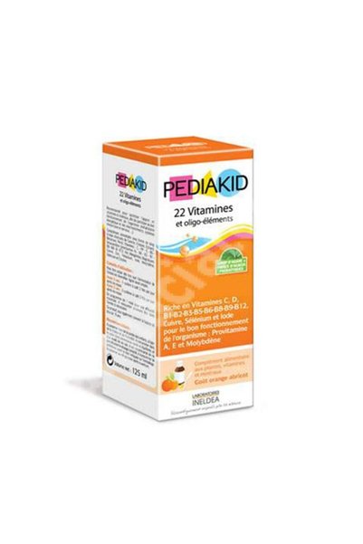 pediakid Syrup 22 Vitamins and Trace Elements, 125ml