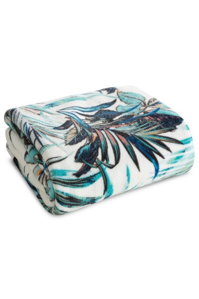 Design 91 Patura Eurofirany Pilar Botanic Trendy Moliciune Pufoasa, Flanela D...