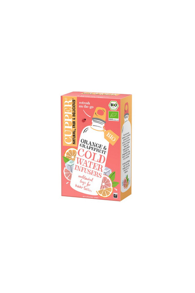 cupper Ceai rece, Portocală-Grapefruit, 10 plicuri
