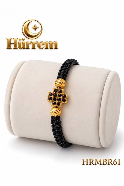Hürrem Brățară din Aur 14K (585) și Șnur Reglabil – 0,92 gr – HRMBR61