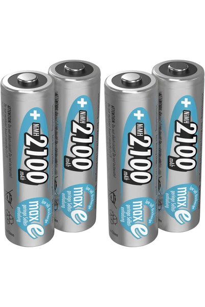 Generic بطاريات AA قابلة لإعادة الشحن 5030992 [عبوة من 4] 2100 مللي أمبير في ...