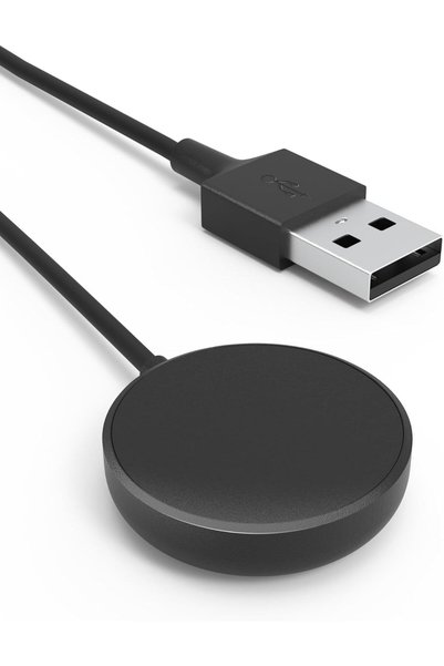 Generic كابل شحن لاسلكي مغناطيسي USB بطول 3.3 قدم لساعة سامسونج جالاكسي 6/6 ك...