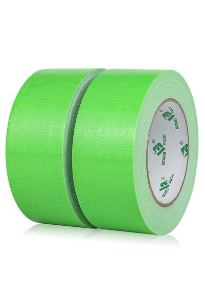 Generic شريط لاصق أخضر عشبي 50 مم × 30 ياردة، شريط غافر أخضر فاتح معزز، مقاوم...