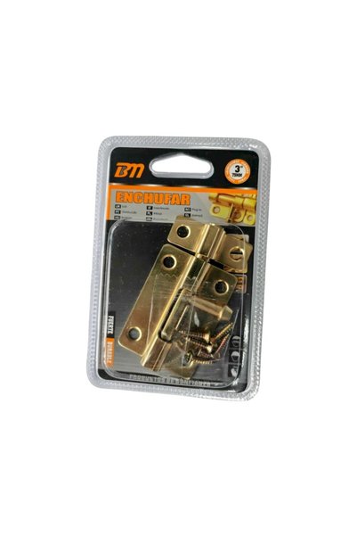 Tradesor Μάνταλο πόρτας - 75 χιλιοστά - Σετ 12 τεμαχίων - 206869