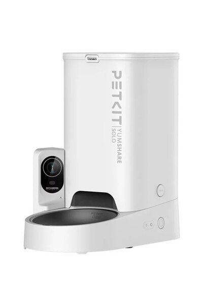 Petkit YUMSHARE Automatic Pet Food Dispenser with Built-in Camera, 3L