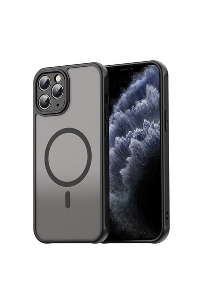 Asteroid Gsm Husa pentru iPhone 11 Pro HaloFrost II MagSafe, negru