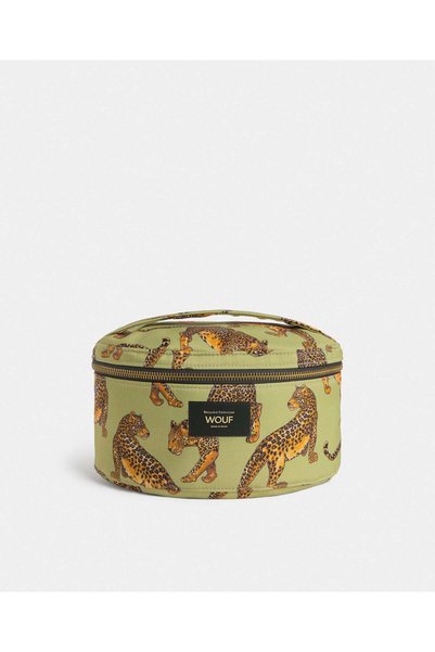 Wouf Avo Leopard - Vanity Makeup Bag
