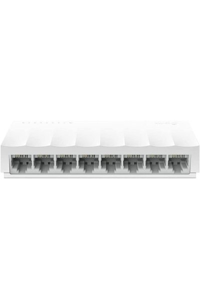 Generic LS1008 محول شبكة/موزع إيثرنت بـ 8 منافذ للمكتب أو الحائط، سرعة 10/100...