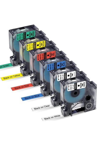 Generic 45013 D1 Label Tape 1/2 Inch Compatible with DYMO S0720530