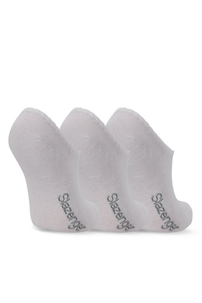 Slazenger JACKPOT 3 lü Kadın Beyaz Çorap SX16CK001